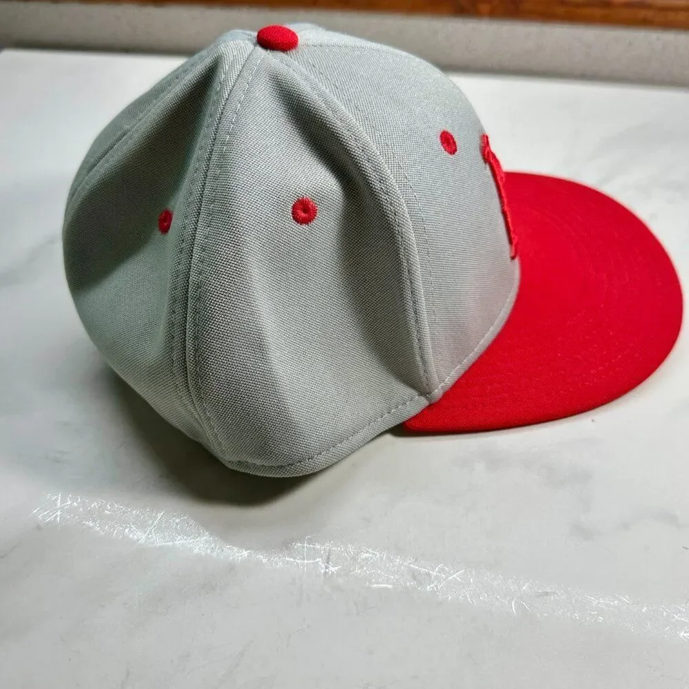 The Game Pro Nebraska Cornhuskers NCAA Embroidered Red Letter Baseball Cap Large